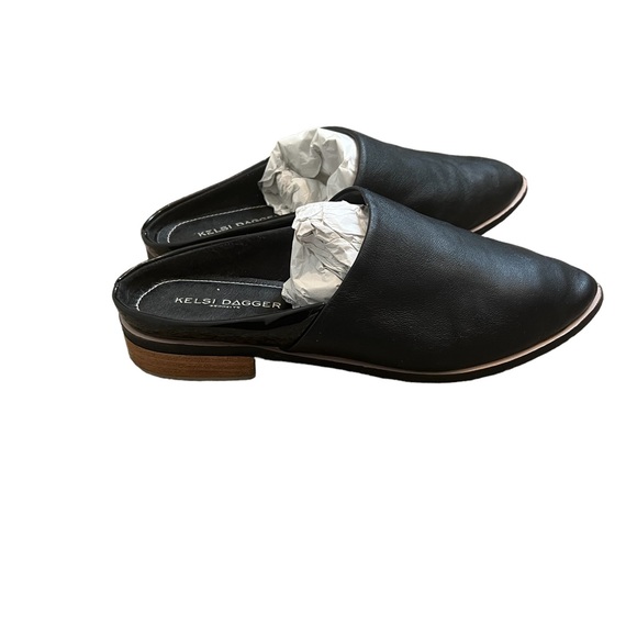 Kelsi Dagger Black Mules - Picture 2 of 5